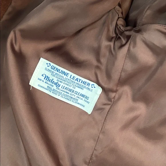 PIONEER Vintage Pioneer Wear Fringed Boho Western Suede Leather Jacket - Picture 4 of 5